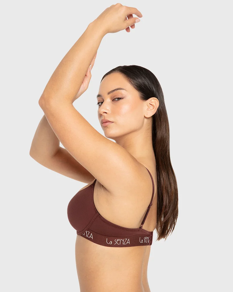 لا سينزا حمالة صدر لا سينزا ريمكس مبطنة خفيفًا نصف كوب